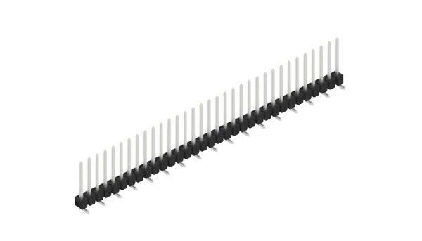 Fischer Elektronik Stiftleiste (Standard) Anzahl Reihen: 1 SL10SMD10433Z 10St.