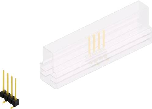 Fischer Elektronik Stiftleiste (Standard) Anzahl Reihen: 1 10047686 10St.