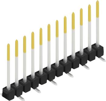 Fischer Elektronik Stiftleiste (Standard) Anzahl Reihen: 1 SL10SMD13012S 10St.