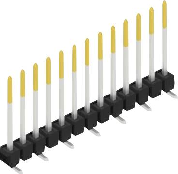 Fischer Elektronik Stiftleiste (Standard) Anzahl Reihen: 1 SL10SMD13013S 10St.