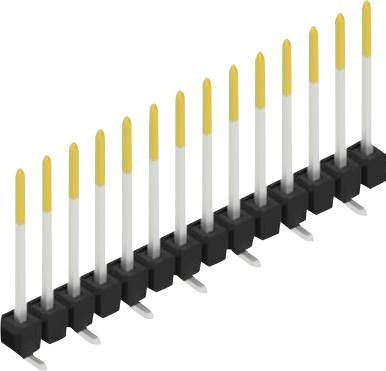 Fischer Elektronik Stiftleiste (Standard) Anzahl Reihen: 1 SL10SMD13014S 10St.