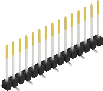 Fischer Elektronik Stiftleiste (Standard) Anzahl Reihen: 1 SL10SMD13015S 10St.