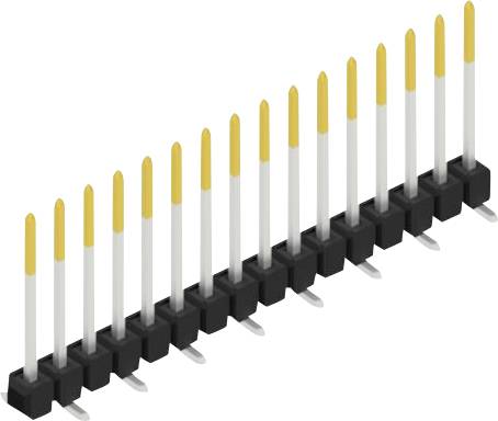 Fischer Elektronik Stiftleiste (Standard) Anzahl Reihen: 1 SL10SMD13016S 10St.