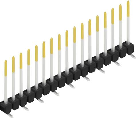Fischer Elektronik Stiftleiste (Standard) Anzahl Reihen: 1 SL10SMD13017S 10St.