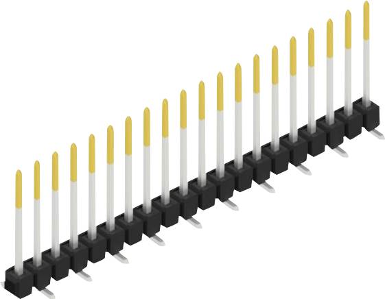 Fischer Elektronik Stiftleiste (Standard) Anzahl Reihen: 1 10163306 10St.