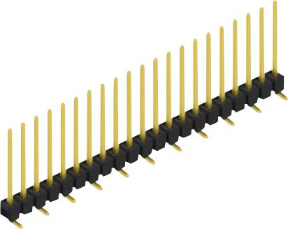 Fischer Elektronik Stiftleiste (Standard) Anzahl Reihen: 1 SL10SMD13021G 10St.