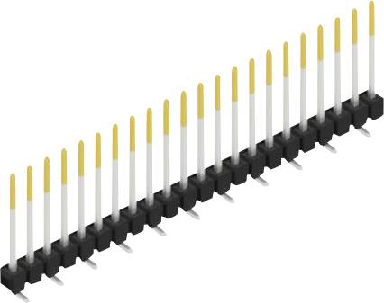 Fischer Elektronik Stiftleiste (Standard) Anzahl Reihen: 1 SL10SMD13022S 10St.