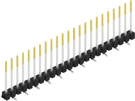 Fischer Elektronik Stiftleiste (Standard) Anzahl Reihen: 1 SL10SMD13023S 10St.