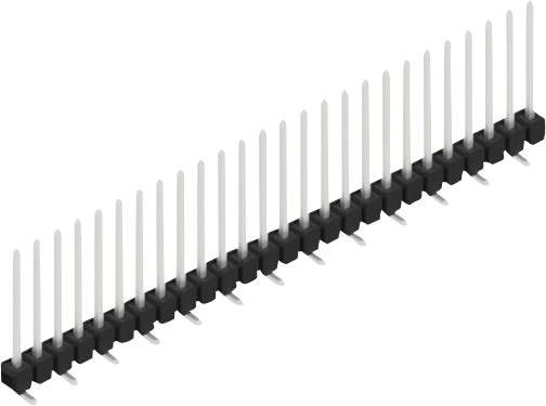 Fischer Elektronik Stiftleiste (Standard) Anzahl Reihen: 1 SL10SMD13026Z 10St.