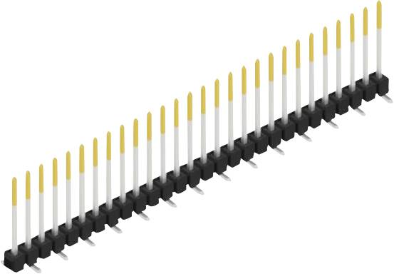 Fischer Elektronik Stiftleiste (Standard) Anzahl Reihen: 1 SL10SMD13028S 10St.
