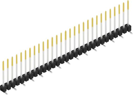 Fischer Elektronik Stiftleiste (Standard) Anzahl Reihen: 1 SL10SMD13029S 10St.
