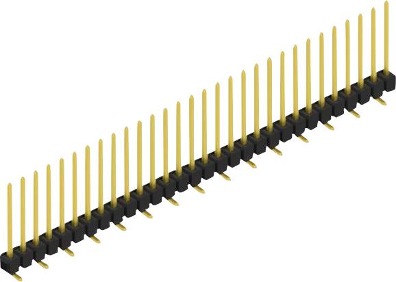 Fischer Elektronik Stiftleiste (Standard) Anzahl Reihen: 1 SL10SMD13030G 10St.