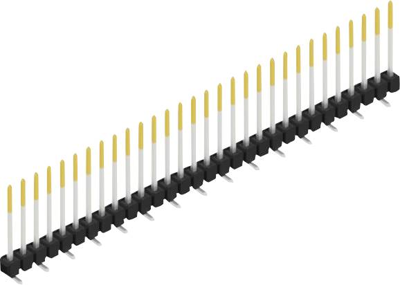 Fischer Elektronik Stiftleiste (Standard) Anzahl Reihen: 1 SL10SMD13030S 10St.