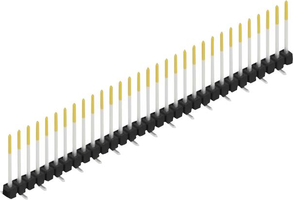 Fischer Elektronik Stiftleiste (Standard) Anzahl Reihen: 1 SL10SMD13031S 10St.
