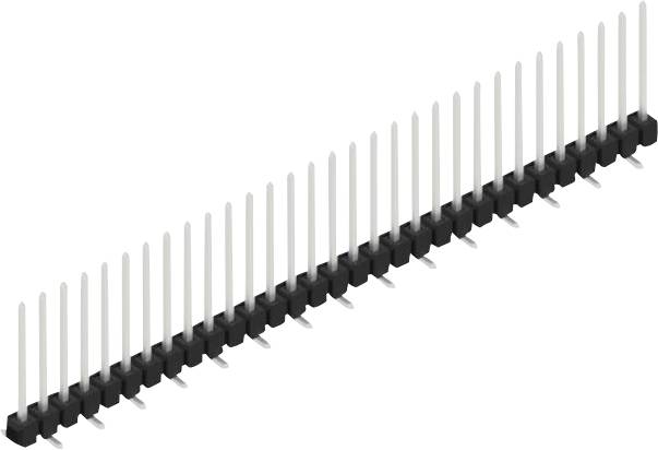 Fischer Elektronik Stiftleiste (Standard) Anzahl Reihen: 1 SL10SMD13031Z 10St.