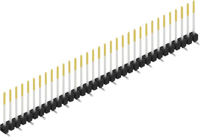 Fischer Elektronik Stiftleiste (Standard) Anzahl Reihen: 1 SL10SMD13033S 10St.