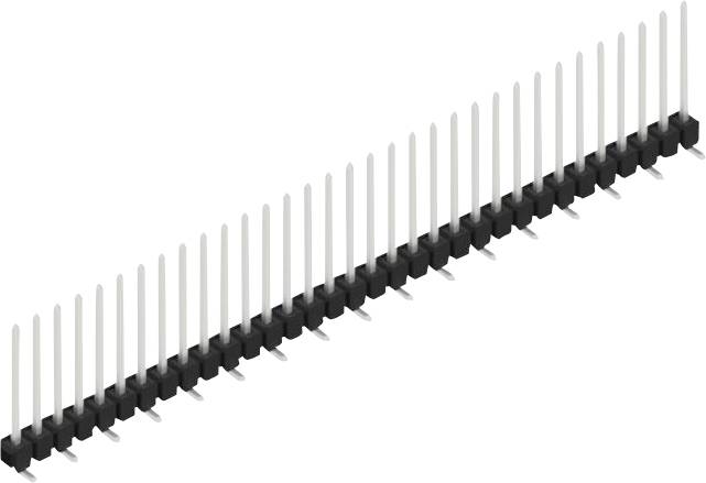 Fischer Elektronik Stiftleiste (Standard) Anzahl Reihen: 1 SL10SMD13033Z 10St.