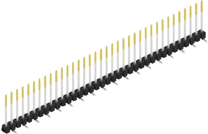 Fischer Elektronik Stiftleiste (Standard) Anzahl Reihen: 1 SL10SMD13036S 10St.