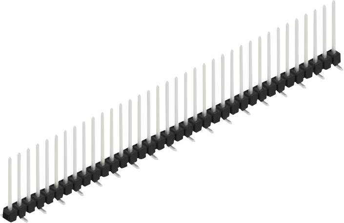 Fischer Elektronik Stiftleiste (Standard) Anzahl Reihen: 1 SL10SMD13036Z 10St.