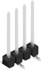 Fischer Elektronik Stiftleiste (Standard) Anzahl Reihen: 1 10047855 10St.