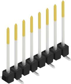 Fischer Elektronik Stiftleiste (Standard) Anzahl Reihen: 1 SL10SMD1308S 10St.
