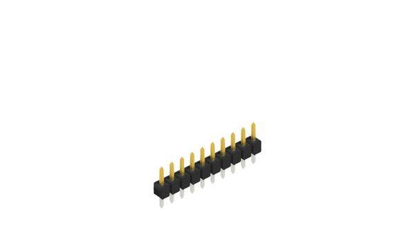 Fischer Elektronik Stiftleiste (Standard) Anzahl Reihen: 1 10047921 10St.