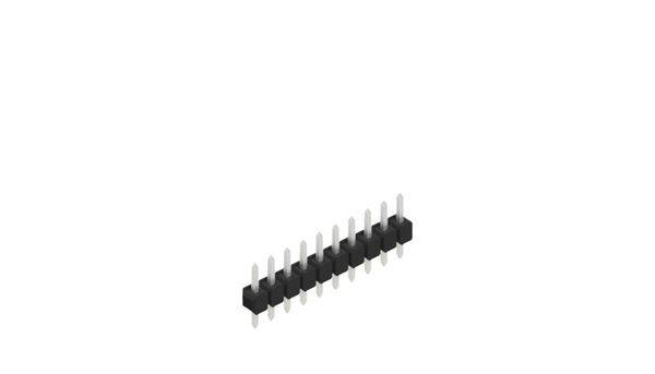 Fischer Elektronik Stiftleiste (Standard) Anzahl Reihen: 1 10047922 10St.