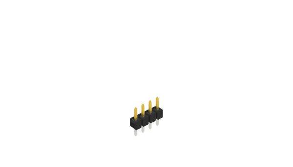Fischer Elektronik Stiftleiste (Standard) Anzahl Reihen: 1 10047902 10St.