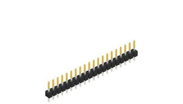 Fischer Elektronik Stiftleiste (Standard) Anzahl Reihen: 1 10048076 10St.