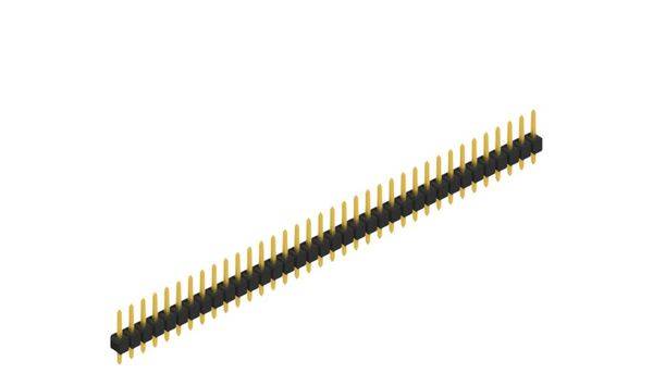 Fischer Elektronik Stiftleiste (Standard) Anzahl Reihen: 1 10048124 10St.