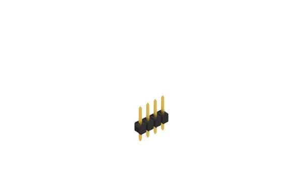 Fischer Elektronik Stiftleiste (Standard) Anzahl Reihen: 1 10048014 10St.