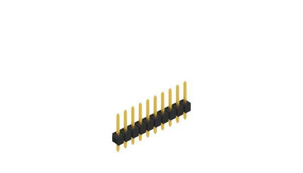 Fischer Elektronik Stiftleiste (Standard) Anzahl Reihen: 1 10048167 10St.