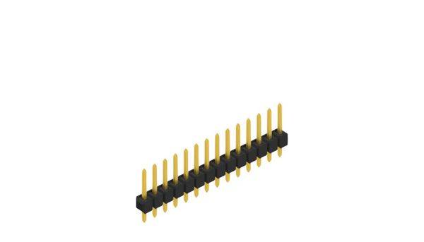 Fischer Elektronik Stiftleiste (Standard) Anzahl Reihen: 1 10048182 10St.