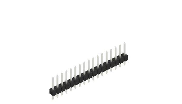 Fischer Elektronik Stiftleiste (Standard) Anzahl Reihen: 1 10048194 10St.