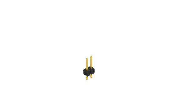 Fischer Elektronik Stiftleiste (Standard) Anzahl Reihen: 1 10048131 10St.