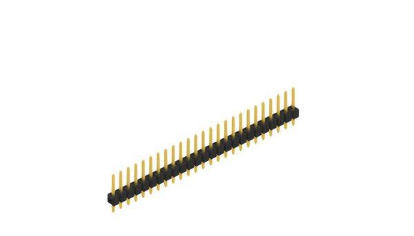 Fischer Elektronik Stiftleiste (Standard) Anzahl Reihen: 1 10048218 10St.