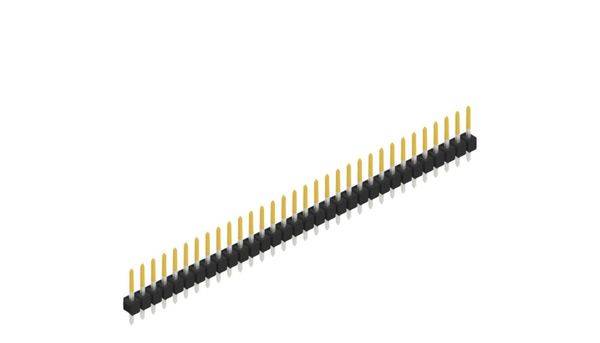 Fischer Elektronik Stiftleiste (Standard) Anzahl Reihen: 1 10048243 10St.