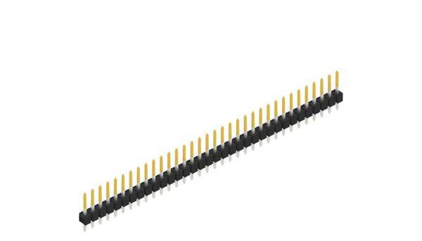 Fischer Elektronik Stiftleiste (Standard) Anzahl Reihen: 1 10048249 10St.