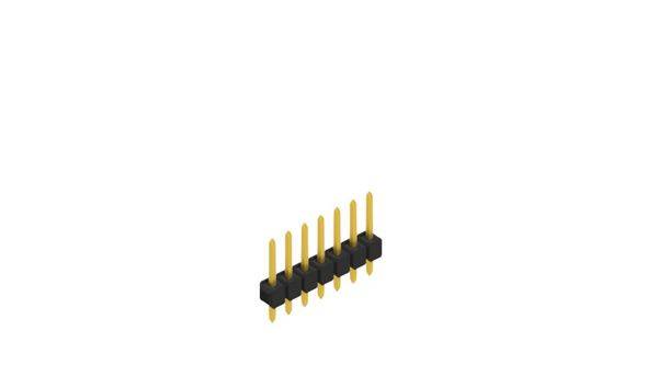 Fischer Elektronik Stiftleiste (Standard) Anzahl Reihen: 1 10048154 10St.