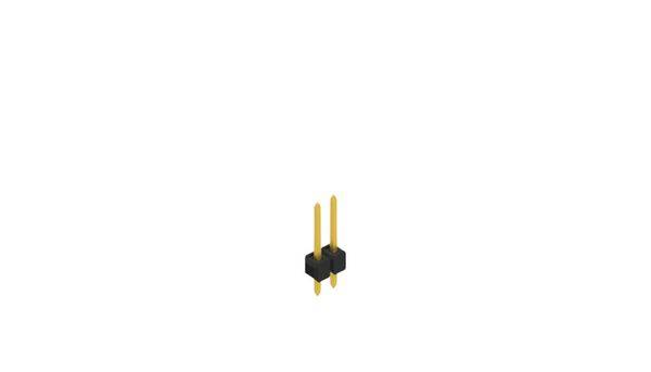 Fischer Elektronik Stiftleiste (Standard) Anzahl Reihen: 1 10048262 10St.
