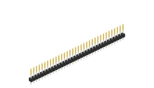 Fischer Elektronik Stiftleiste (Standard) Anzahl Reihen: 1 10048372 10St.