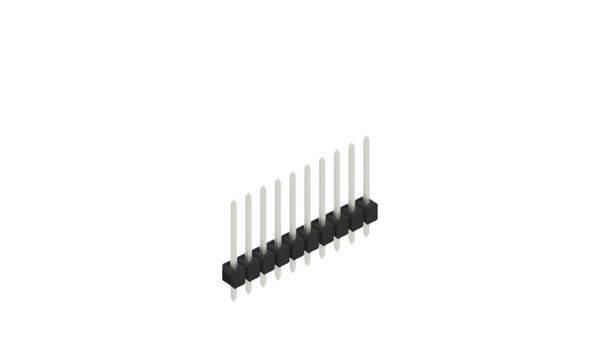 Fischer Elektronik Stiftleiste (Standard) Anzahl Reihen: 1 10048416 10St.