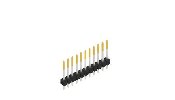 Fischer Elektronik Stiftleiste (Standard) Anzahl Reihen: 1 10048418 10St.
