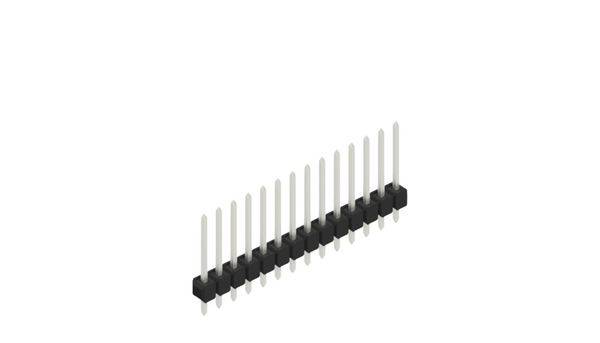 Fischer Elektronik Stiftleiste (Standard) Anzahl Reihen: 1 10048429 10St.