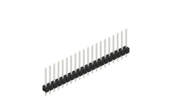 Fischer Elektronik Stiftleiste (Standard) Anzahl Reihen: 1 10048451 10St.