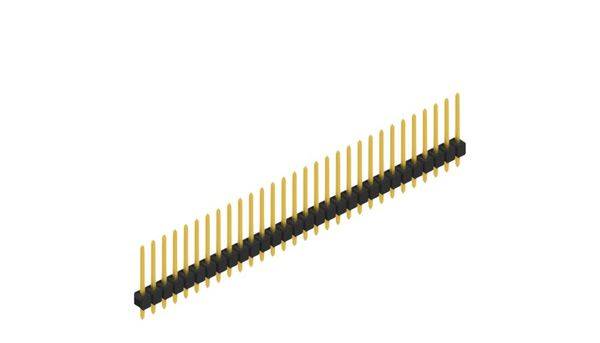 Fischer Elektronik Stiftleiste (Standard) Anzahl Reihen: 1 10048481 10St.