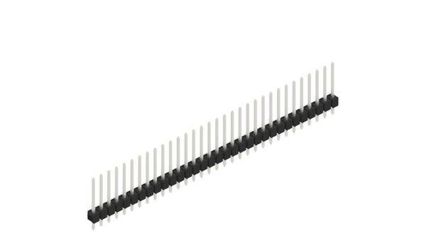 Fischer Elektronik Stiftleiste (Standard) Anzahl Reihen: 1 10048489 10St.
