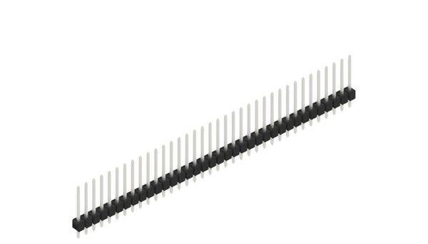 Fischer Elektronik Stiftleiste (Standard) Anzahl Reihen: 1 10048503 10St.