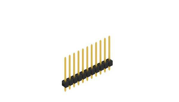 Fischer Elektronik Stiftleiste (Standard) Anzahl Reihen: 1 10048538 10St.