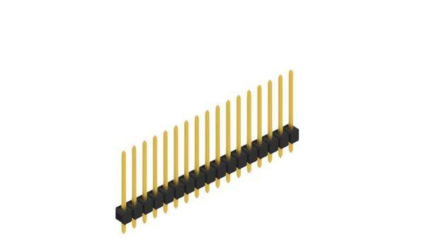 Fischer Elektronik Stiftleiste (Standard) Anzahl Reihen: 1 10048558 10St.